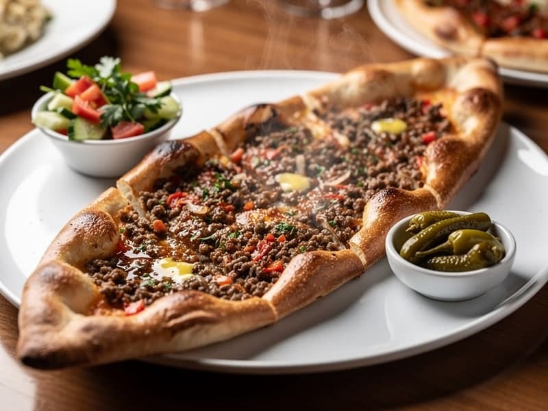 Minced Meat Pide