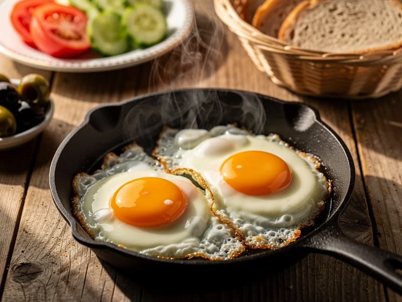 Fried Egg in a Pan
