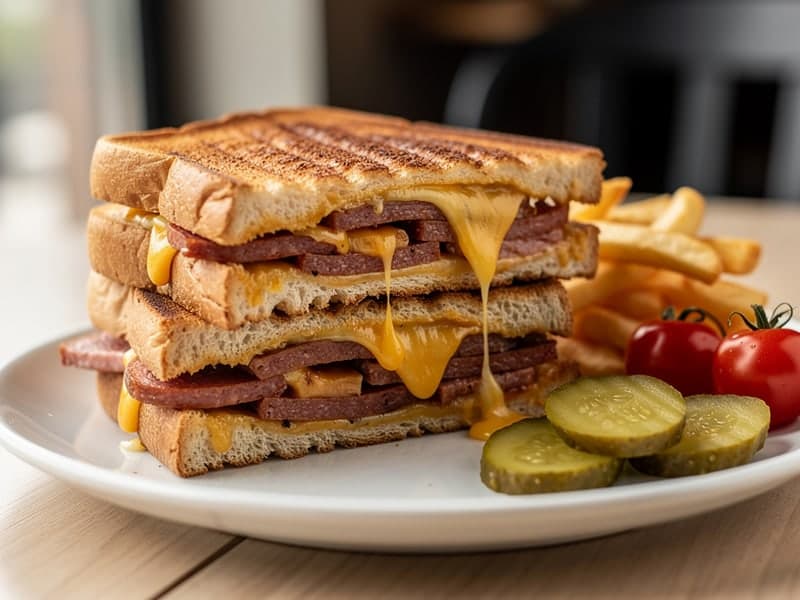 Mixed Toast (Sausage + Cheese)